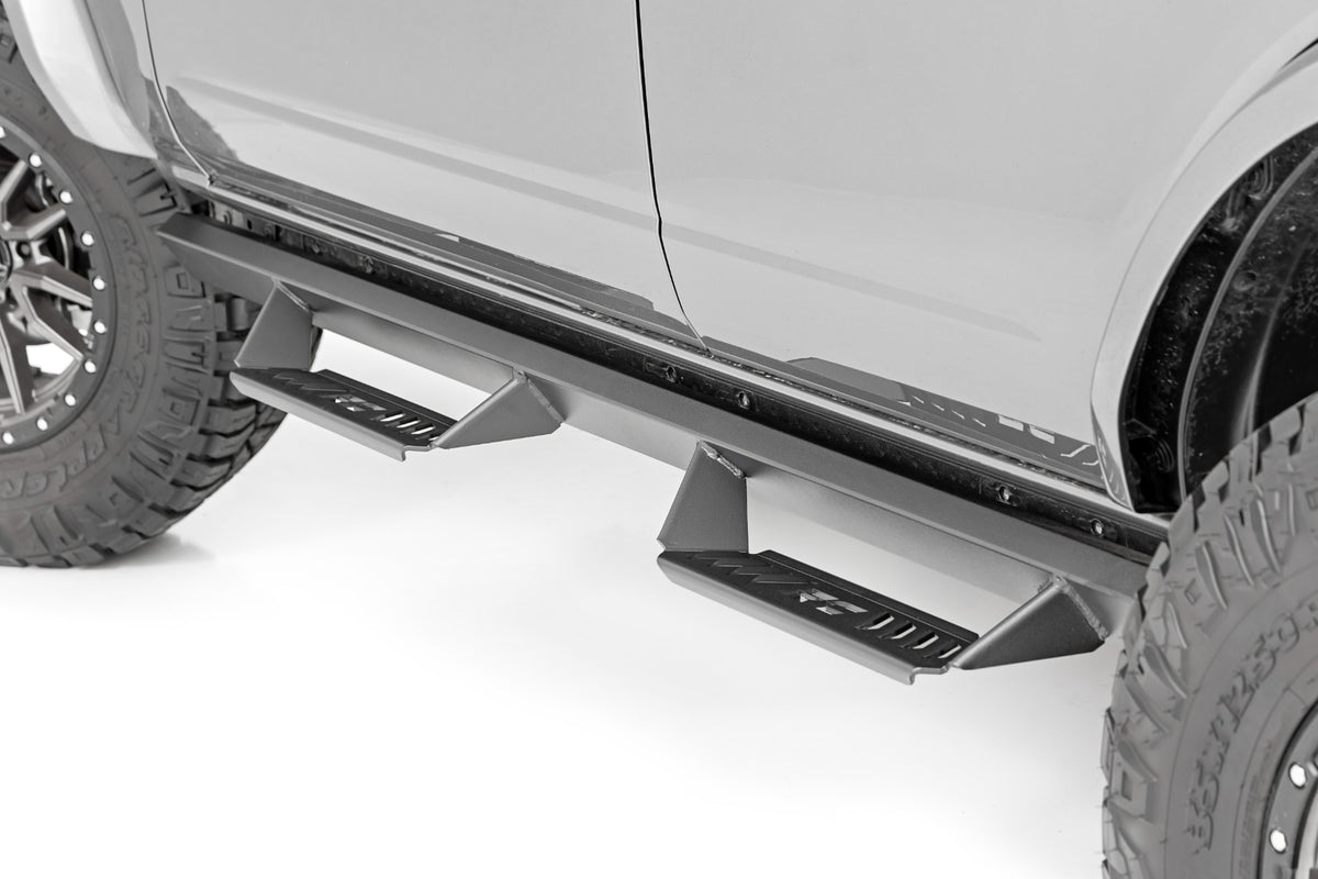 AL2 Drop Steps 4-Door Ford Bronco 4WD (21-23) Rough Country-3
