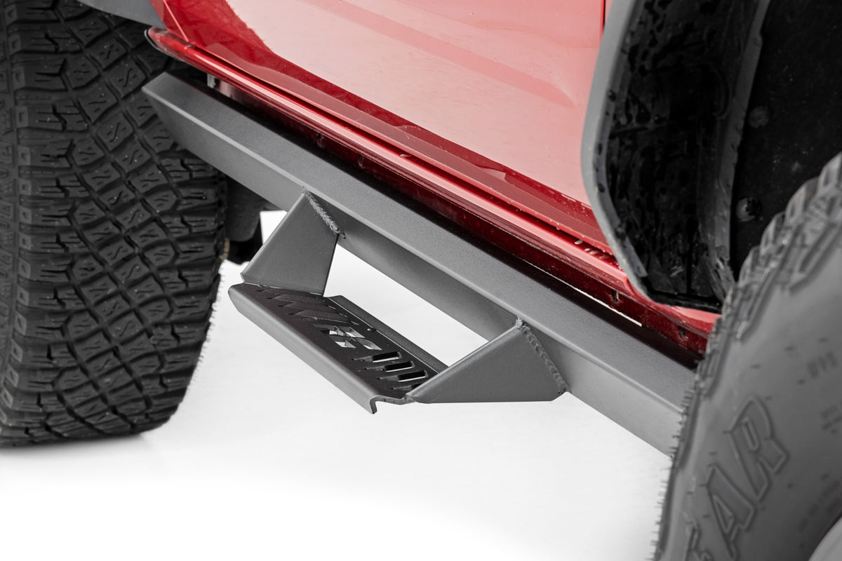 AL2 Drop Steps 2-Door Ford Bronco 4WD (21-23) Rough Country-3