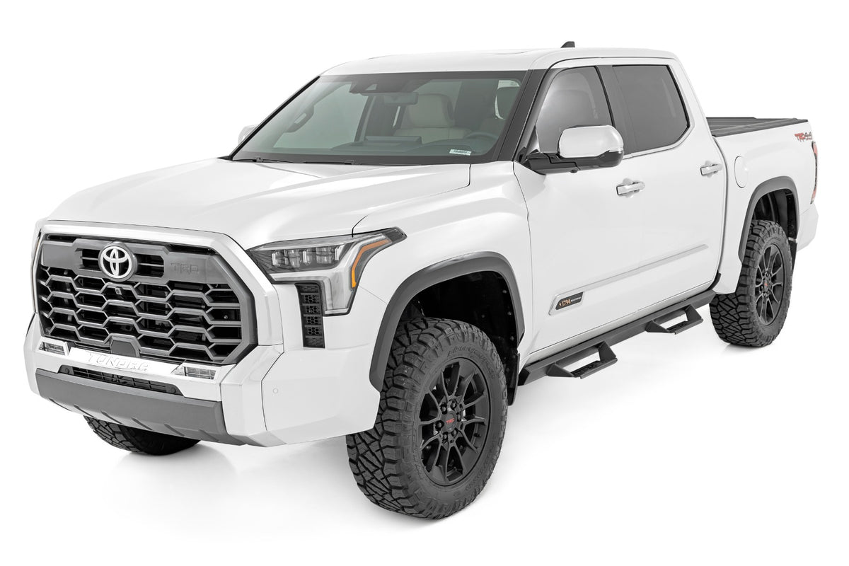 AL2 Drop Steps Crew Cab Toyota Tundra 2WD/4WD (22-23) Rough Country-3