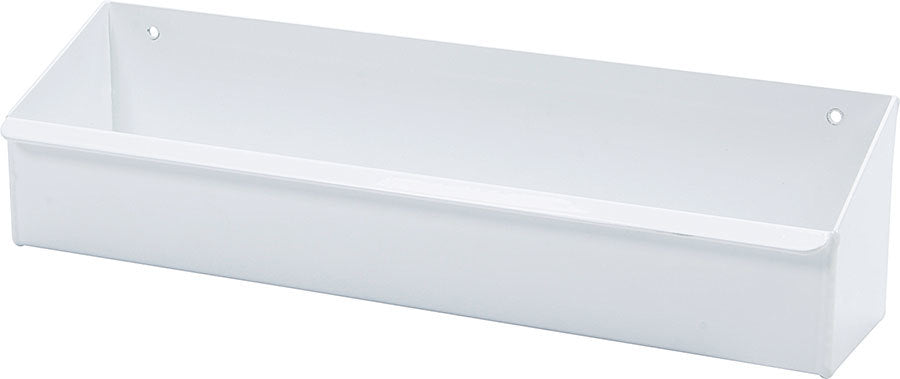 Aerosol Can Holder 16 Inch Long 3.5 Inch Deep 2.25 Inch Tall 4 Can Capacity Aluminum White Paint Each Allstar Performance