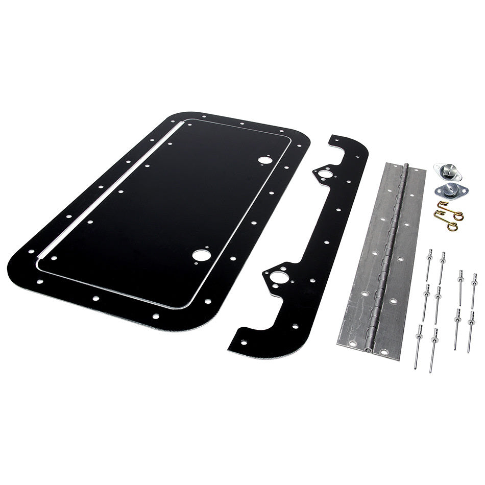 Access Door Rectangle Door Hinge / Hardware Included Aluminum Kit Allstar Performance-1