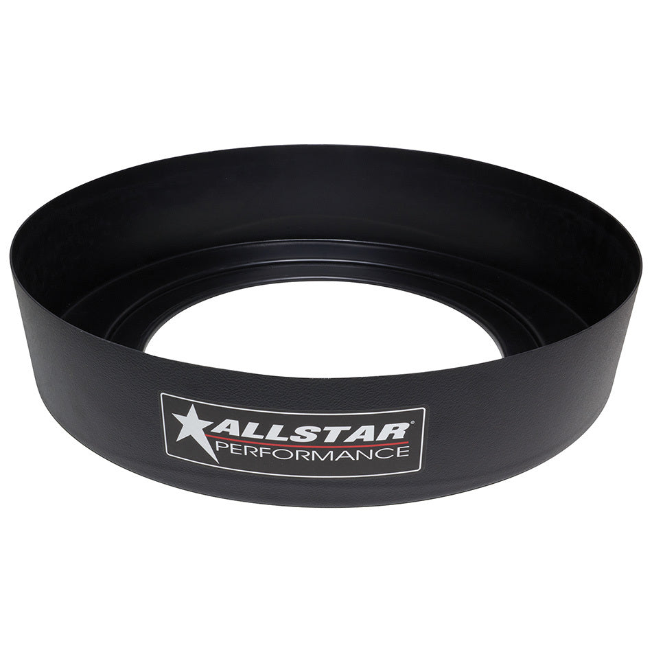 Air Box Heat Shield Plastic Black Universal Flange Each Allstar Performance