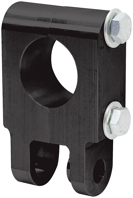 5th Coil Mount Bracket Clamp-On 4 Inch Long Aluminum Black Anodized 1-1/2 Inch OD Tube Each Allstar Performance