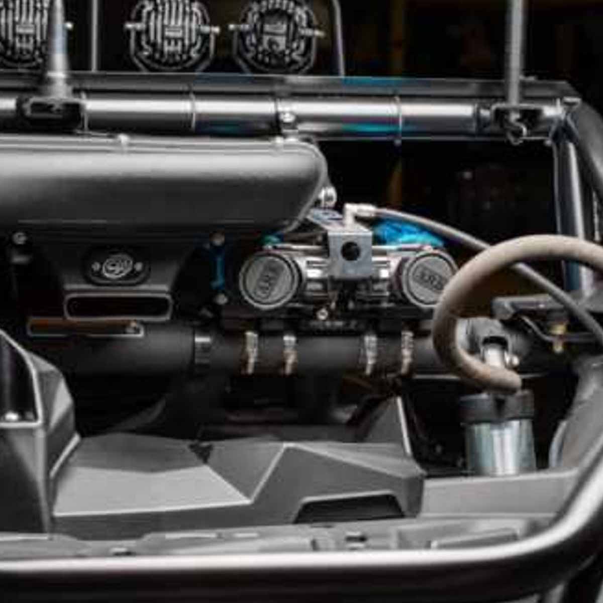 Compressor Mount & Connection Kit UTV for ARB & EGOI II Dual Compressor Black Up Down Air-1