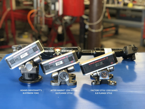 Forged 1350 Series Rear Ford 8.8 High Angle Pinion Yoke 28 to 30 Degrees Adams Driveshaft-2