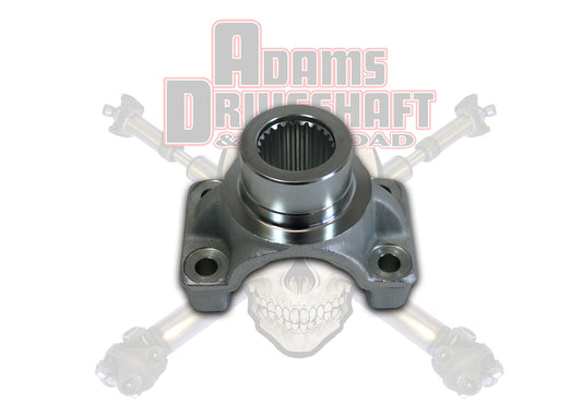 Forged Jeep JK Front 1350 Series Pinion Yoke U-Bolt Style Dana 30 Or Dana 44 Rubicon Or Non Rubicon Adams Driveshaft