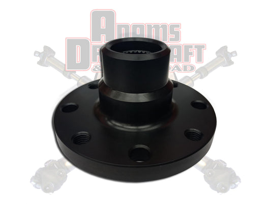 Forged Jeep JK Rear 1350 Series CV Transfer Case Flange. Adams Driveshaft