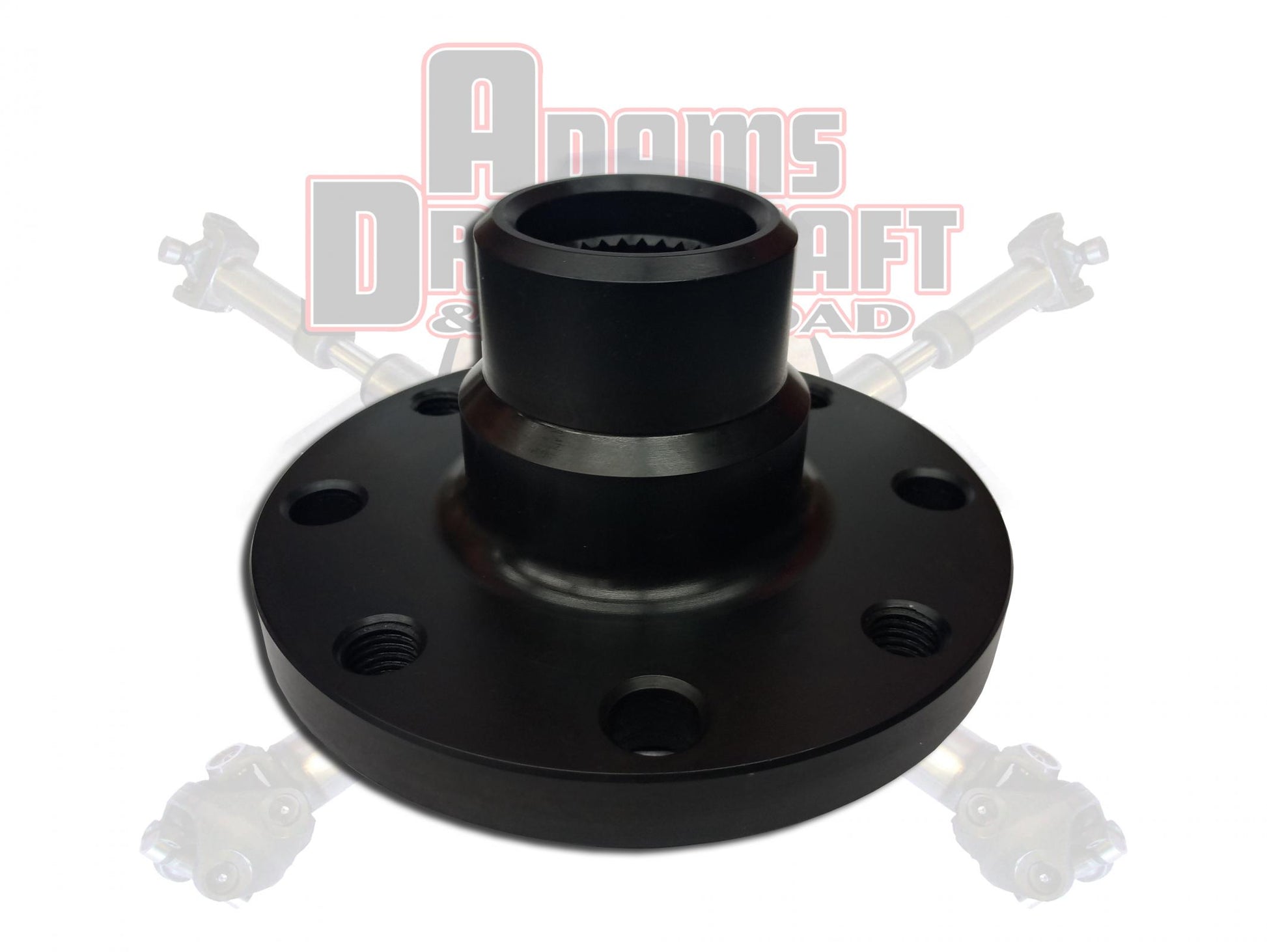 Forged Jeep JK Rear 1350 Series CV Transfer Case Flange. Adams Driveshaft