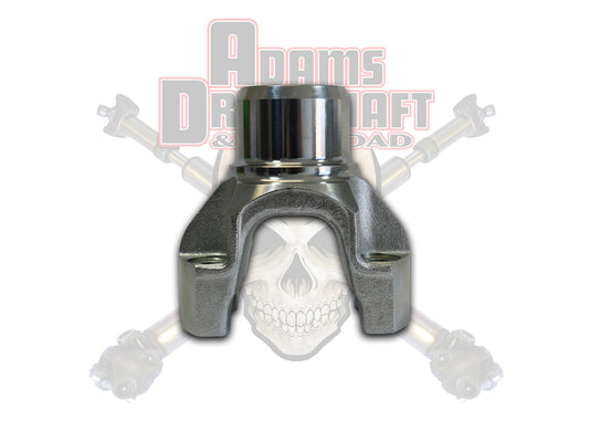 Forged Jeep JL Rear 1350 Series Half Round CV Transfer Case Yoke Adams Driveshaft