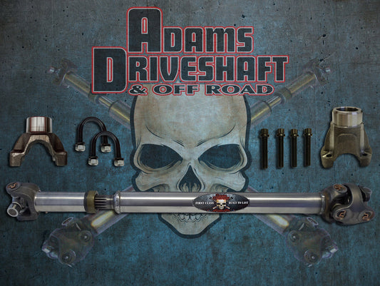 JK Rear 1310 Solid CV 2 Door Adams Driveshaft-1