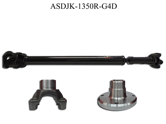 JK Rear 1350 CV Greaseable 4 Door Adams Driveshaft-1