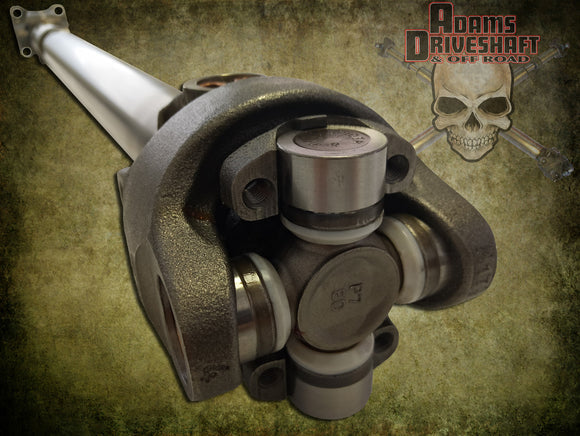 JL Front 1310 Solid CV with Flange 2 or 4 Door (Rubicon - Sport - Sahara) Adams Driveshaft-3