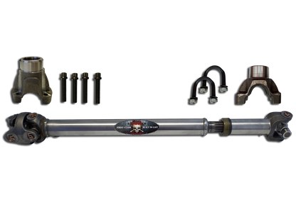 JL Rear 1310 Solid CV 2 Door (Sport - Sahara) Pinion Yoke Style Adams Driveshaft