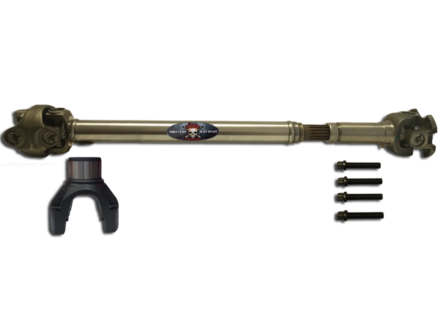 JL Front 1350 Solid CV (Half Round) (Rubicon - Sport - Sahara) Adams Driveshaft