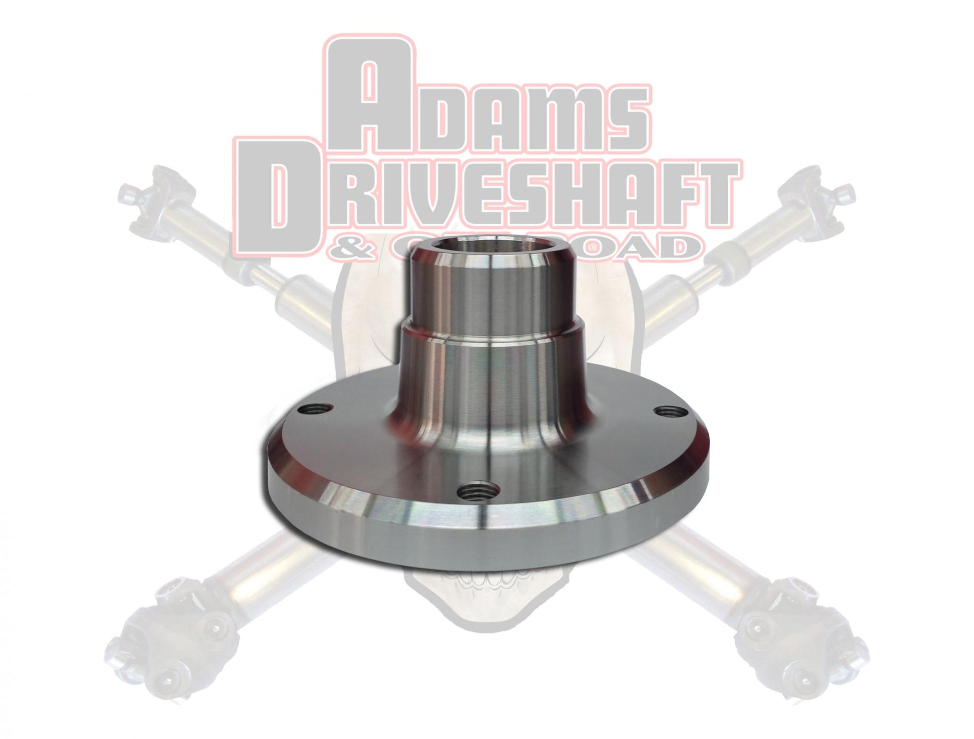 Forged Jeep JL Rear 1350 Series CV Transfer Case Flange Sag Style. Adams Driveshaft