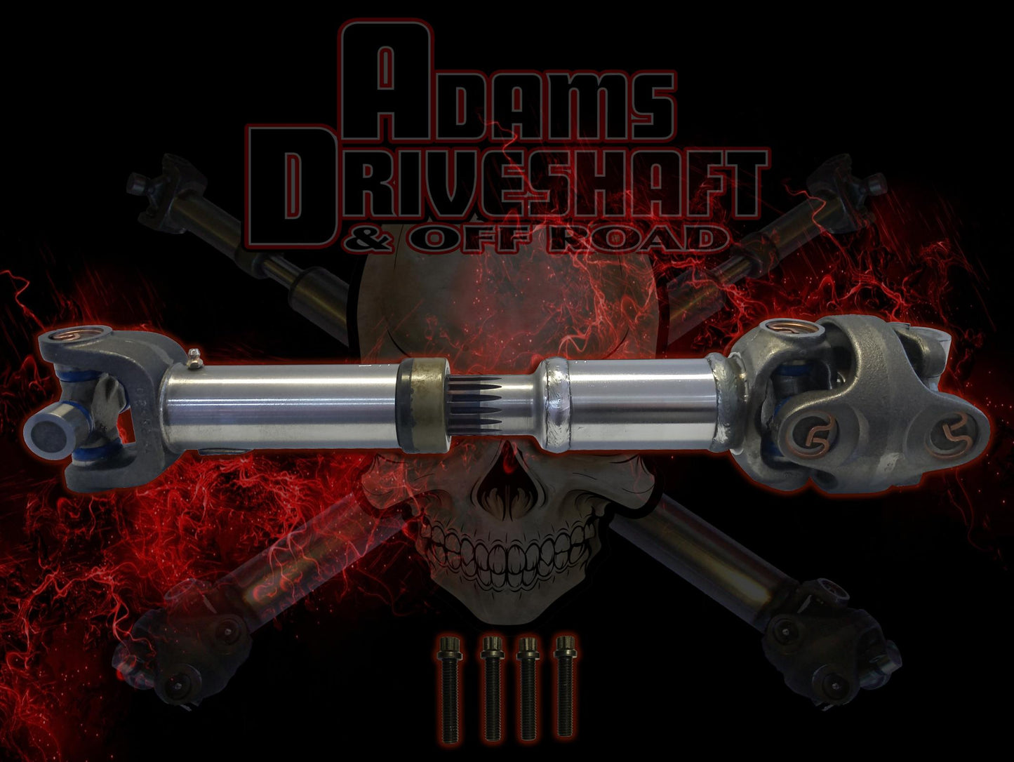 LJ Rear Non Rubicon 1310 CV Extreme Duty Series Adams Driveshaft