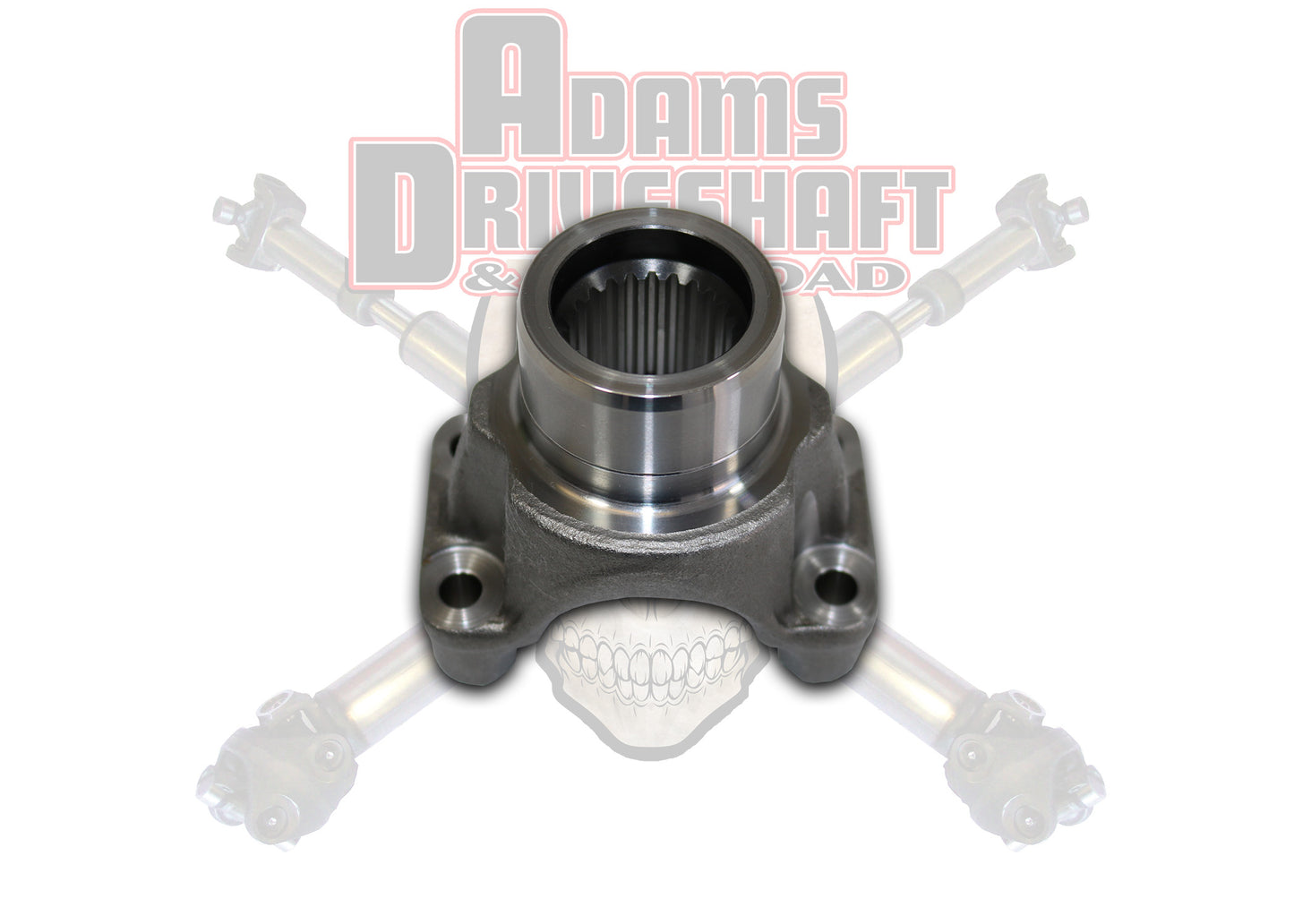 Forged Jeep JL Sport Rear 1310 Series Pinion Yoke U-Bolt Style With An M200 Differential Adams Driveshaft