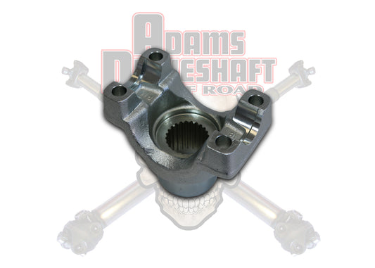 Forged Jeep JL Sahara Rear 1350 Series Pinion Yoke U-Bolt Style With An M200 Differential Adams Driveshaft