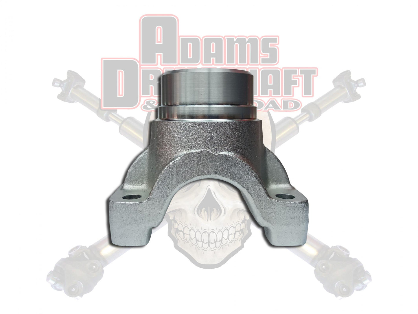 Forged Jeep JL Sport Rear 1350 Series Pinion Yoke U-Bolt Style With An M220 Differential Adams Driveshaft