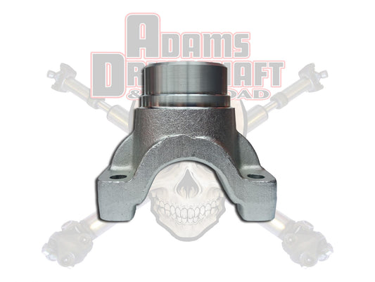 Forged Jeep JL Sport Rear 1350 Series Pinion Yoke U-Bolt Style With An M220 Differential Adams Driveshaft