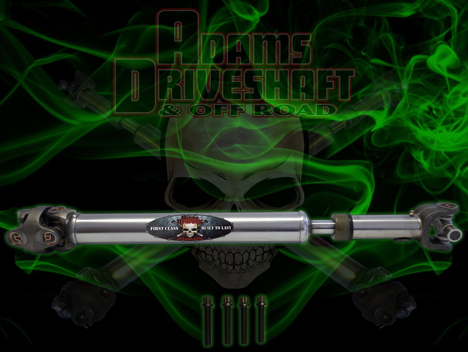 Front XJ Cherokee 1310 CV Extreme Duty Series Adams Driveshaft