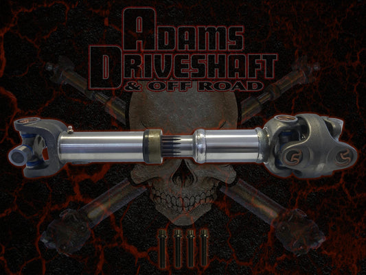 YJ Rear 1310 CV 1987 - 1993 Extreme Duty Series Adams Driveshaft