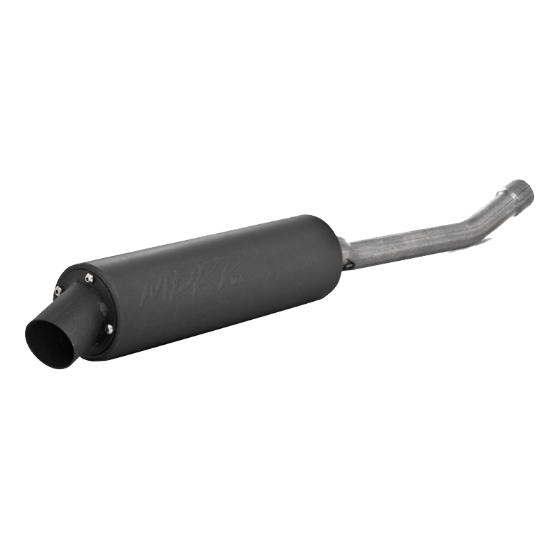 Direct Replacement Slip-On W/Utility Muffler For 86-87 Kawasaki KLF 300 Bayou MBRP