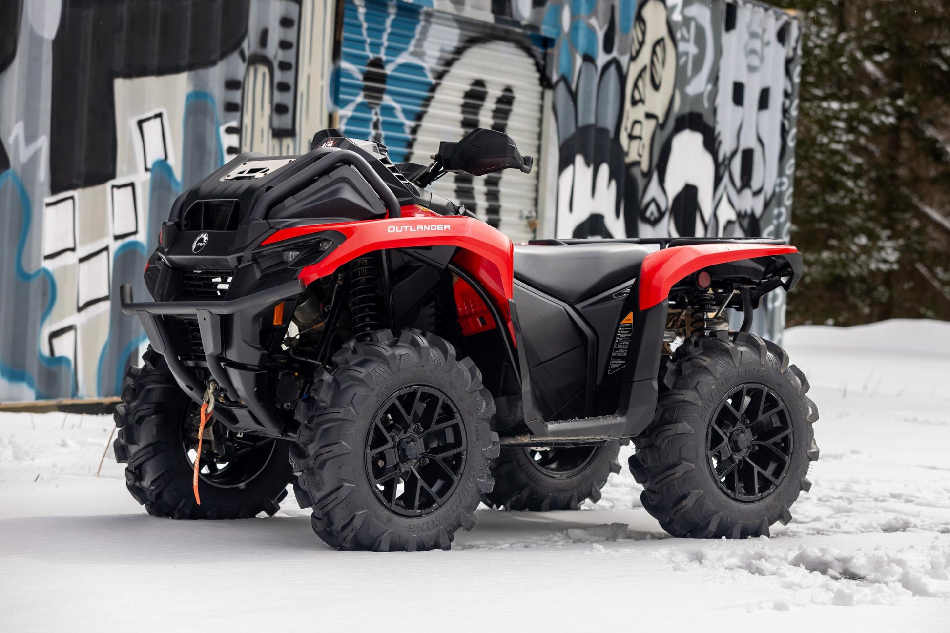 23-Present Can-Am Outlander 500, 700, PRO HD5, PRO HD 7, 5 Inch Performance Series Exhaust MBRP-2