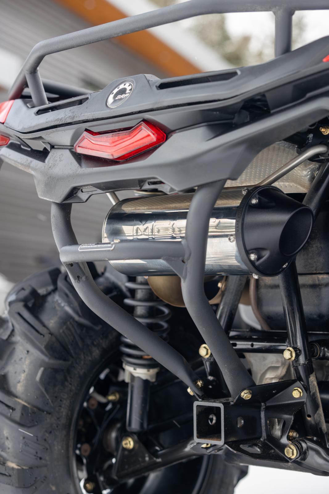 23-Present Can-Am Outlander 500, 700, PRO HD5, PRO HD 7, 5 Inch Performance Series Exhaust MBRP-3