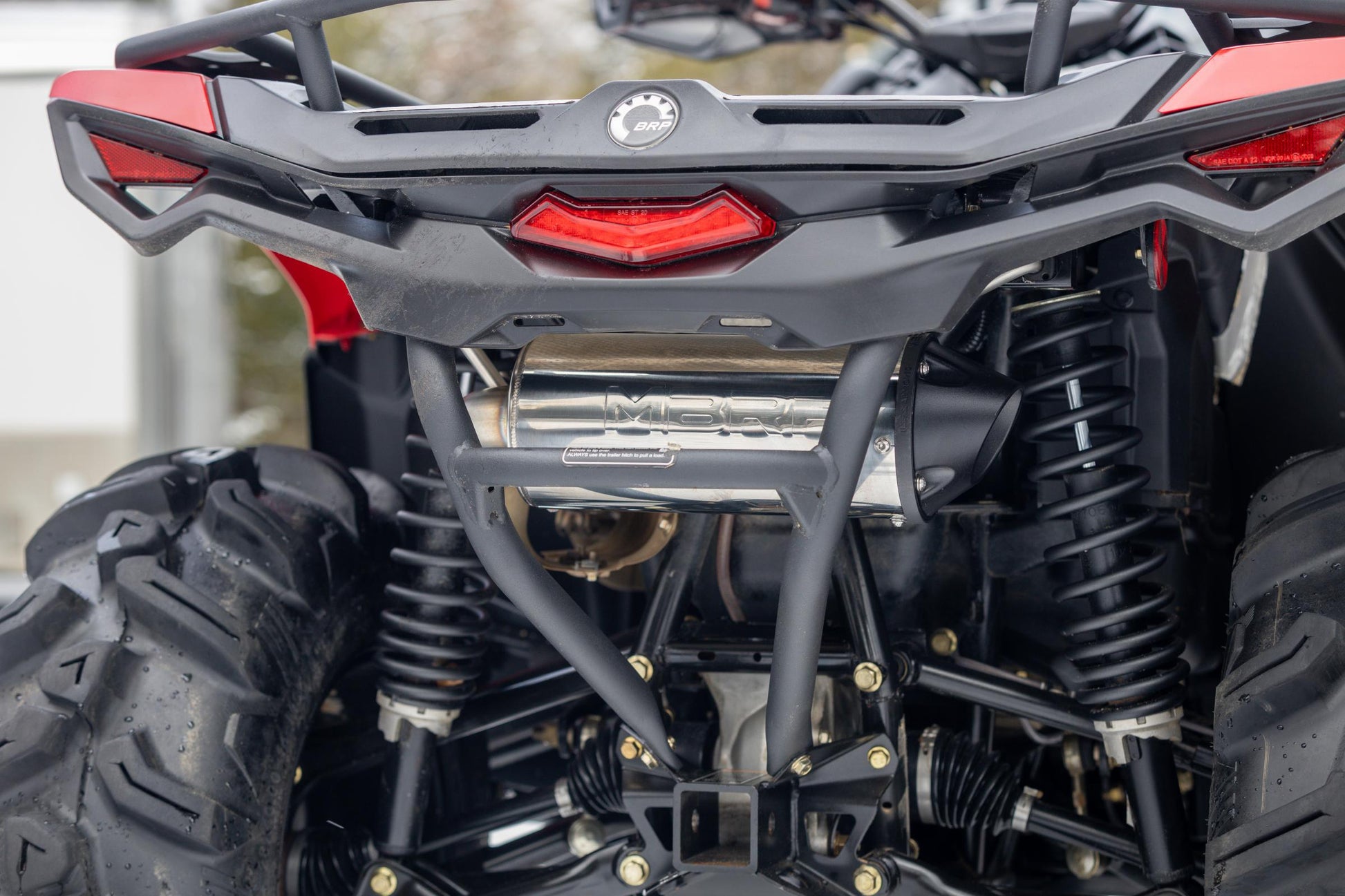 23-Present Can-Am Outlander 500, 700, PRO HD5, PRO HD 7, 5 Inch Performance Series Exhaust MBRP-4