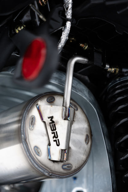 25-Up Can-Am Outlander 850/1000R 6-Inch Single Slip-on System, Dual Outlet with CF Tips, Performance Series MBRP-4