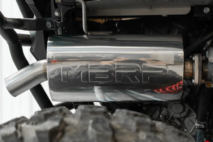 Slip-On System W/Sport Muffler For 20-Up Kawasaki Teryx KRX 1000 MBRP-1