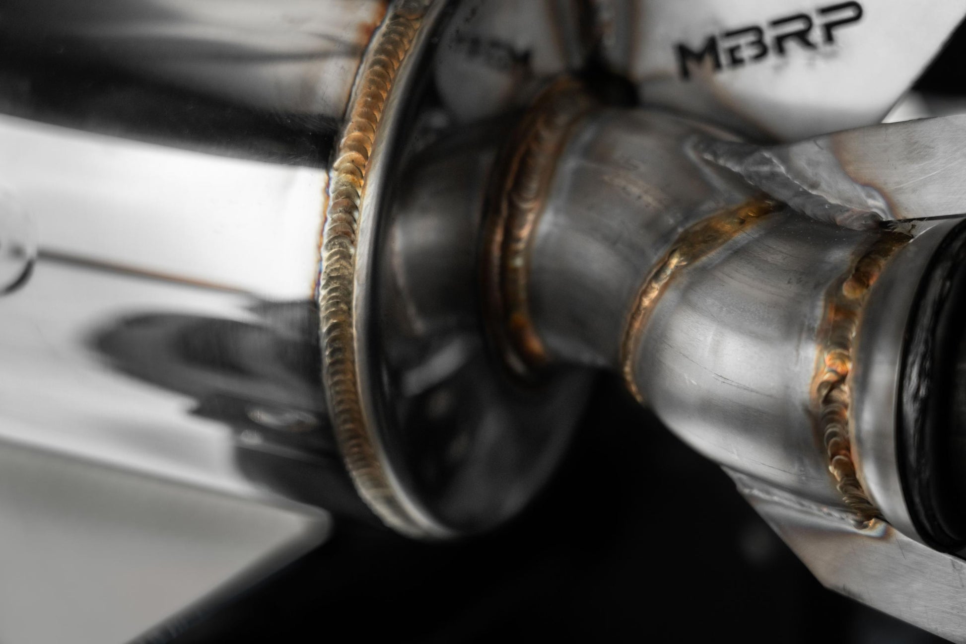 2001-Up Polaris Sportsman 5 Inch Single Slip-on Muffler with Billet Tip Performance Series MBRP-4