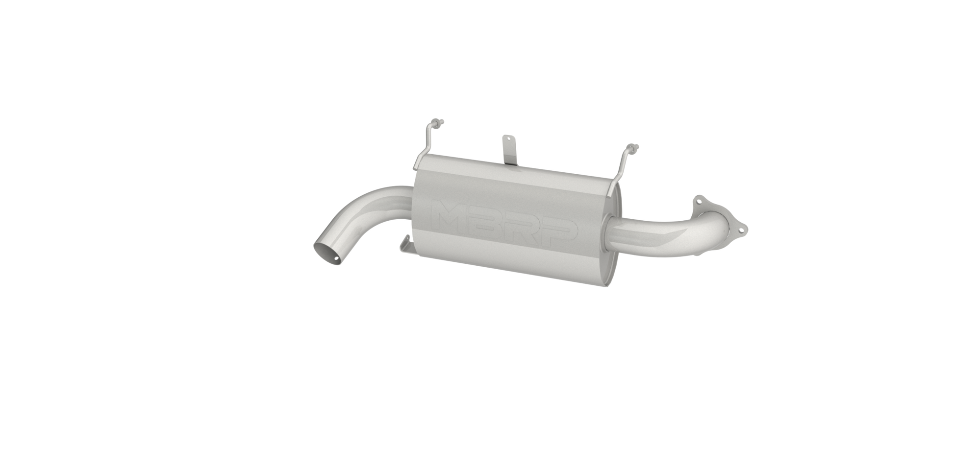 Oval Slip-On Sport Series For 16-21 Polaris RZR XP Turbo /Turbo S MBRP