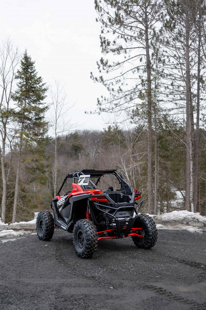 Stacked Dual Slip On Exhaust Pipe For 20-Up Polaris RZR Pro XP Turbo Performance Series MBRP-6