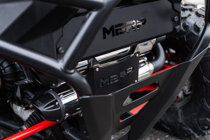Stacked Dual Slip On Exhaust Pipe For 20-Up Polaris RZR Pro XP Turbo Performance Series MBRP-7