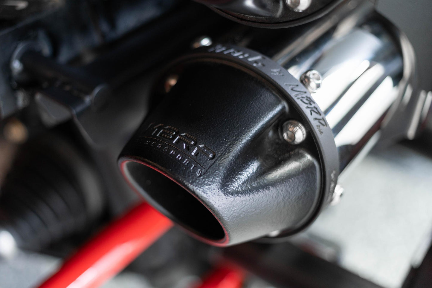 Stacked Dual Slip On Exhaust Pipe For 20-Up Polaris RZR Pro XP Turbo Performance Series MBRP-4