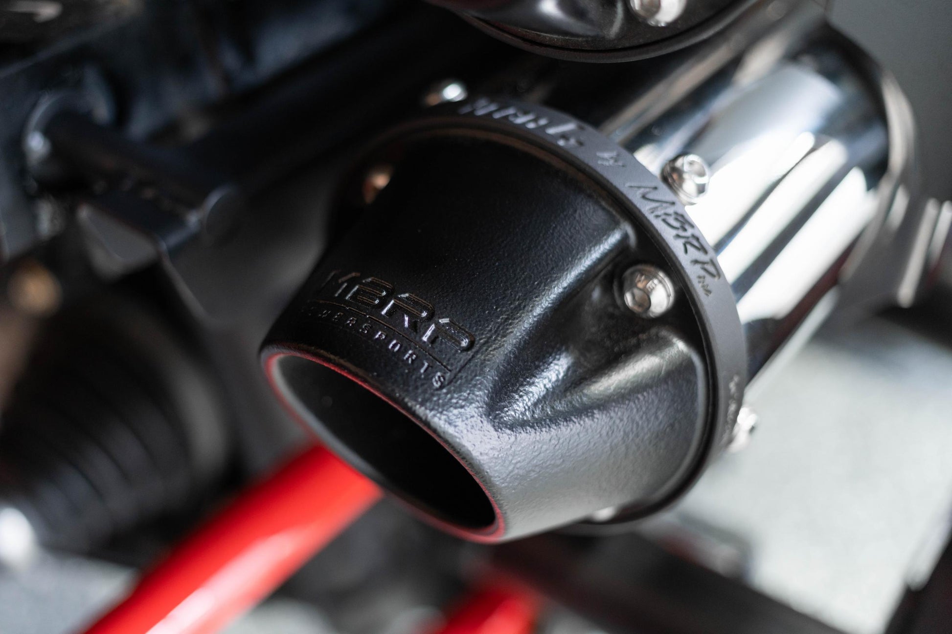 Stacked Dual Slip On Exhaust Pipe For 20-Up Polaris RZR Pro XP Turbo Performance Series MBRP-4