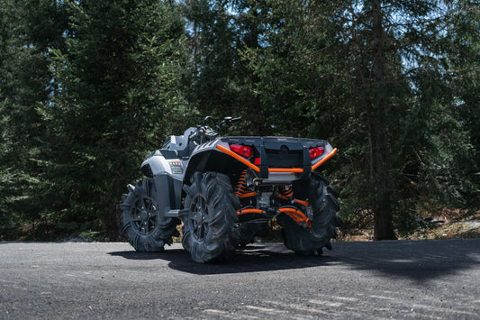 5 inch ATV Performance Muffler Single Slip-On 17-Up Polaris Sportsman Performance Series MBRP-1