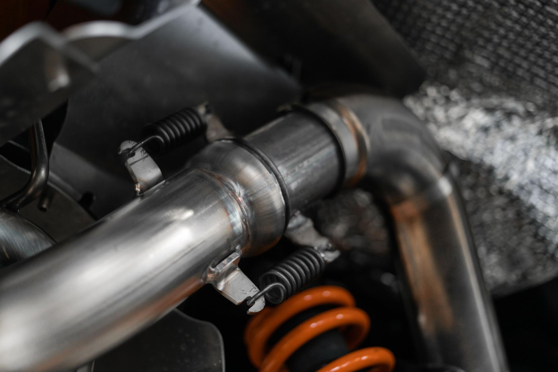 5 inch ATV Performance Muffler Single Slip-On 17-Up Polaris Sportsman Performance Series MBRP-2