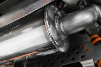 5 inch ATV Performance Muffler Single Slip-On 17-Up Polaris Sportsman Performance Series MBRP-3