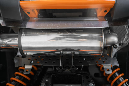 5 inch ATV Performance Muffler Single Slip-On 17-Up Polaris Sportsman Performance Series MBRP-5