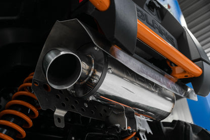 5 inch ATV Performance Muffler Single Slip-On 17-Up Polaris Sportsman Performance Series MBRP-6