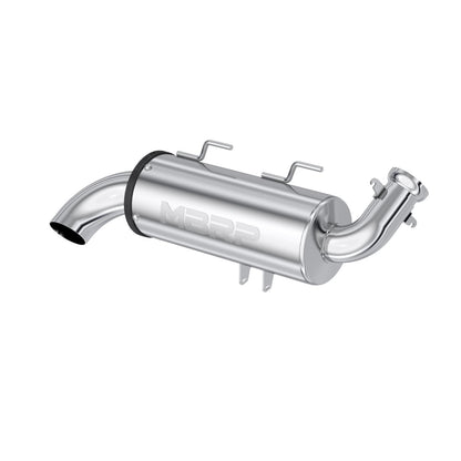 5 inch Single Slip-on Exhaust 11-24 Polaris Sportsman Performance Series MBRP