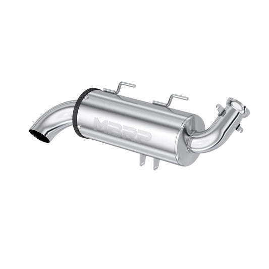 5 inch Single Slip-on Exhaust 11-26 Polaris Sportsman Performance Series MBRP