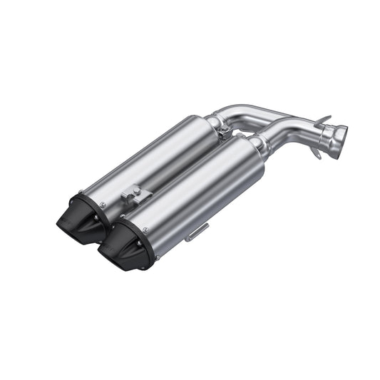 2020-Up Polaris Sportsman XP 1000S and Scrambler XP 1000 Performance Series 4 Inch Dual Slip-on Exhaust MBRP