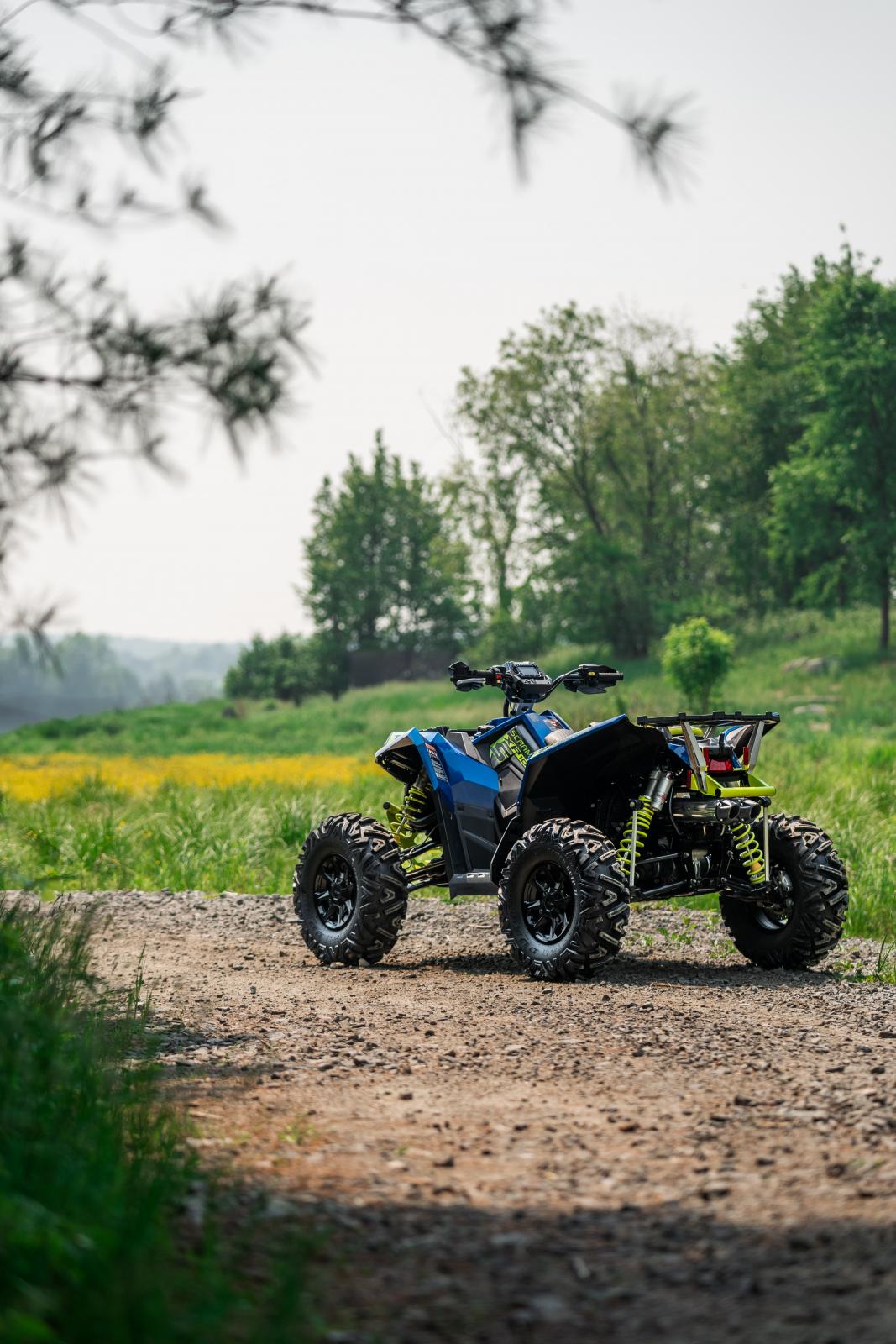 2020-Up Polaris Sportsman XP 1000S and Scrambler XP 1000 Performance Series 4 Inch Dual Slip-on Exhaust MBRP-8