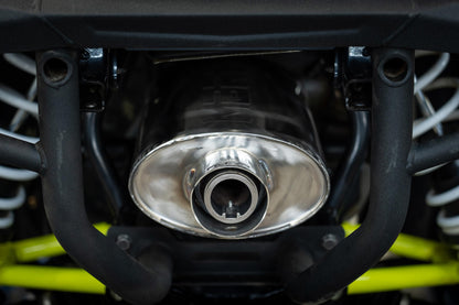 2020-Up Polaris Sportsman XP 1000S and Scrambler XP 1000 Sport Series Oval Slip-On Muffler with 3 Inch Tip MBRP-2