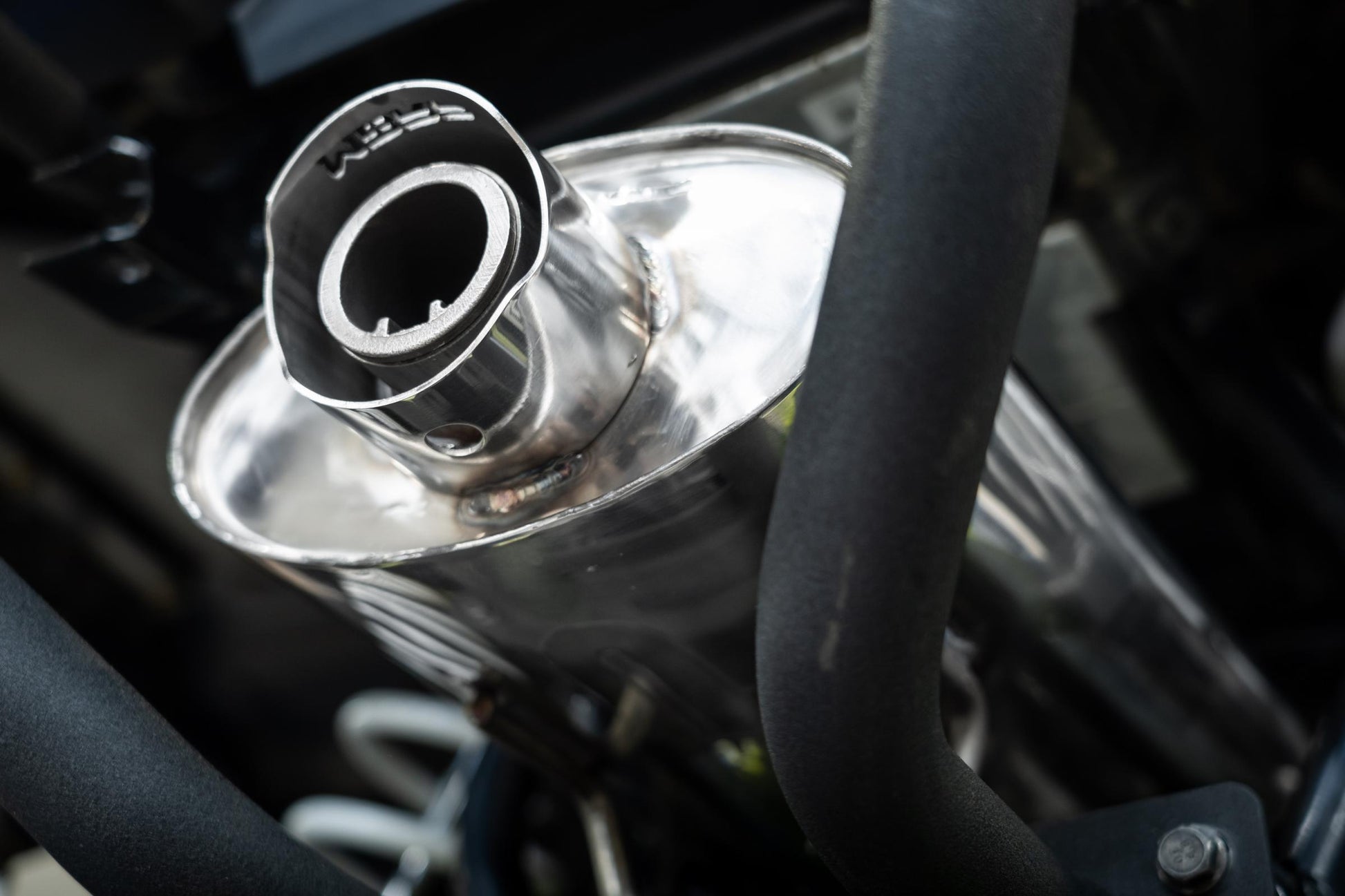 2020-Up Polaris Sportsman XP 1000S and Scrambler XP 1000 Sport Series Oval Slip-On Muffler with 3 Inch Tip MBRP-5