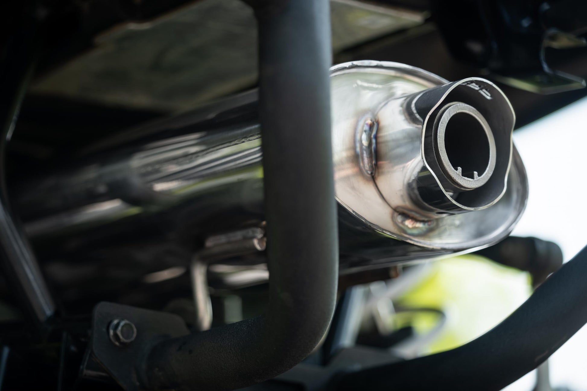 2020-Up Polaris Sportsman XP 1000S and Scrambler XP 1000 Sport Series Oval Slip-On Muffler with 3 Inch Tip MBRP-7